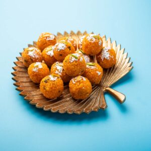 motichoor laddoo, motichoor laddu